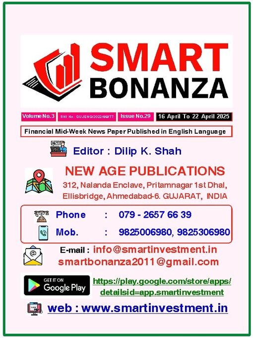 Title details for Smart Bonanza Financial Weekly English by New Age Publications Pvt. Limited - Available